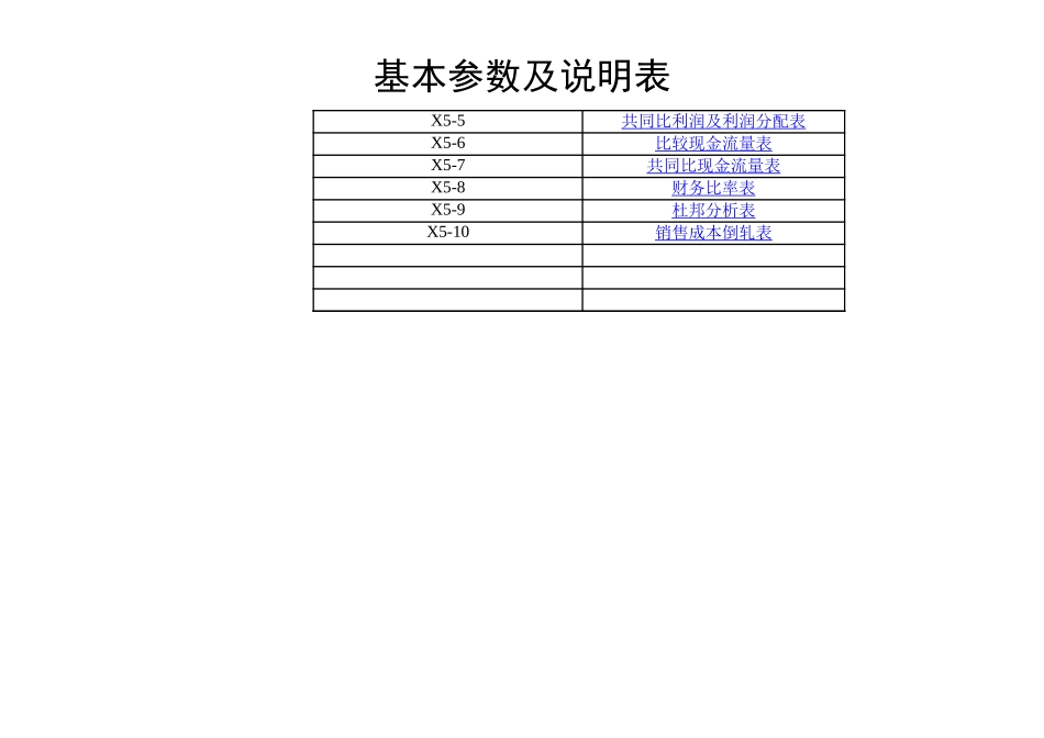 财务分析报表表.xls_第2页