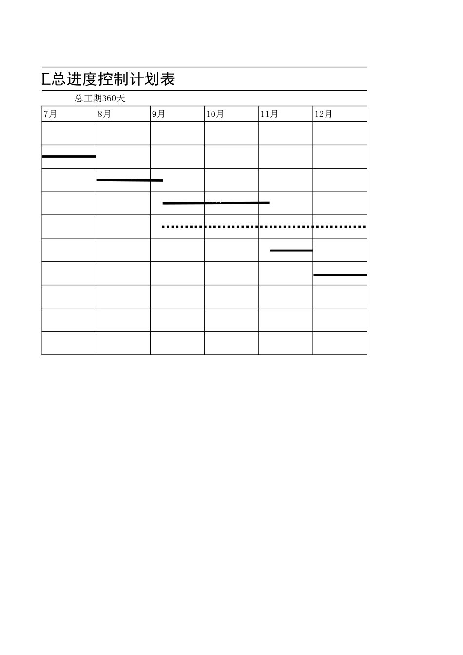 甘特图072.xls_第2页