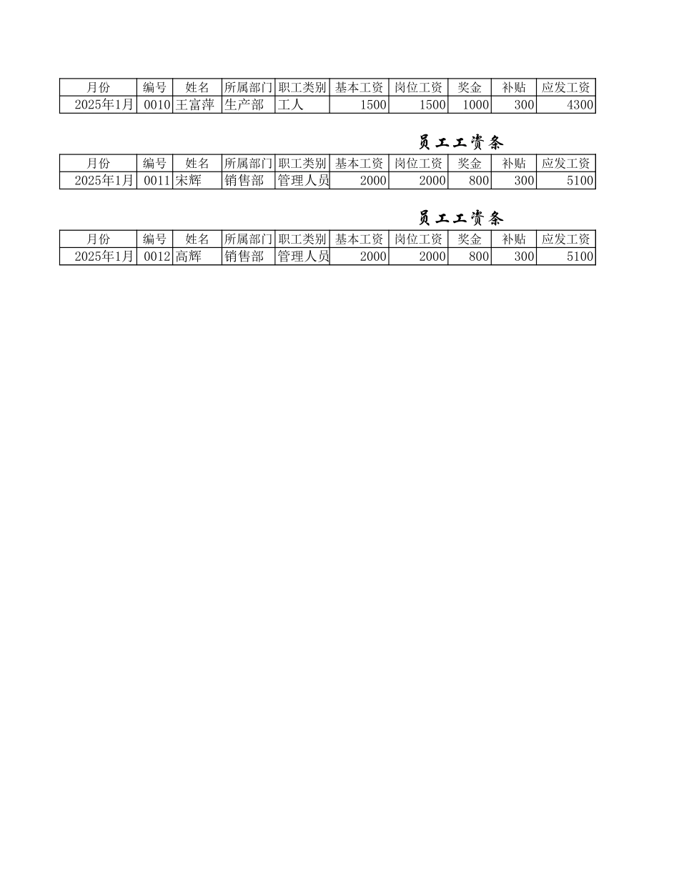 工资管理系统.xls_第3页