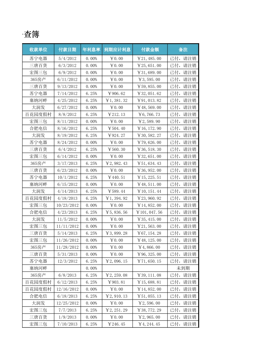应付票据备查簿.xlsx_第3页
