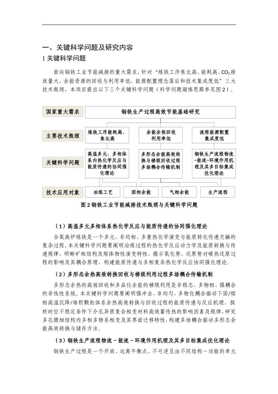 2012CB720400-G钢铁生产过程高效节能基础研究 (2).Doc_第2页