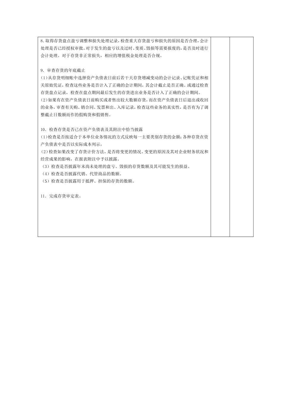 流动资产W-12存货审计程序表.doc_第2页