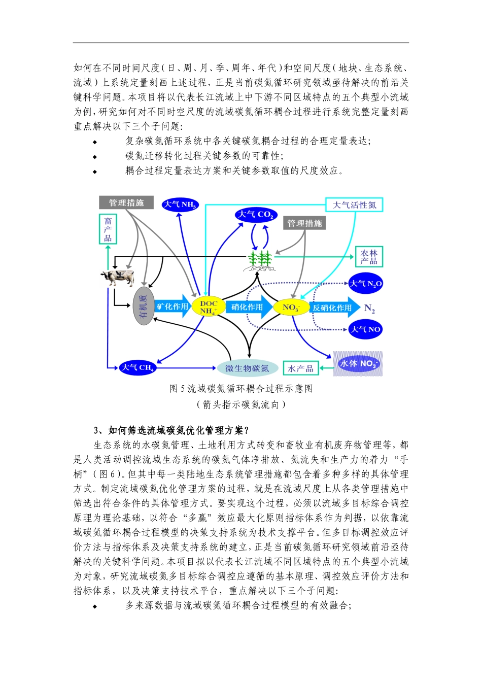 2012CB417100-G典型流域陆地生态系统-大气碳氮气体交换关键过程、规律与调控原理 (2).Doc_第3页