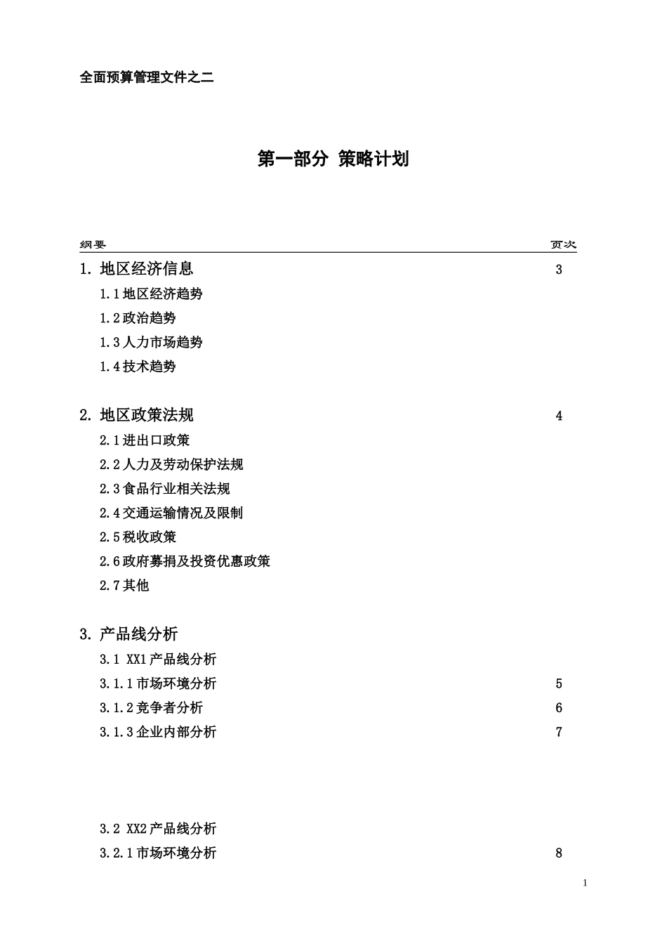 19、全面预算3：预算策略.doc_第1页