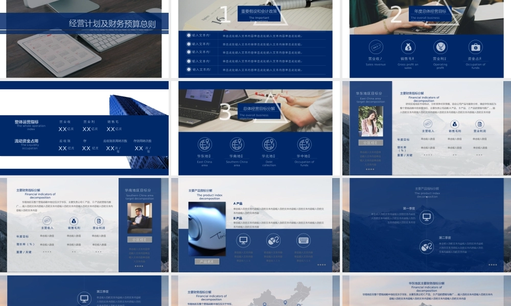 2、经营计划及财务预算总则模板.pptx