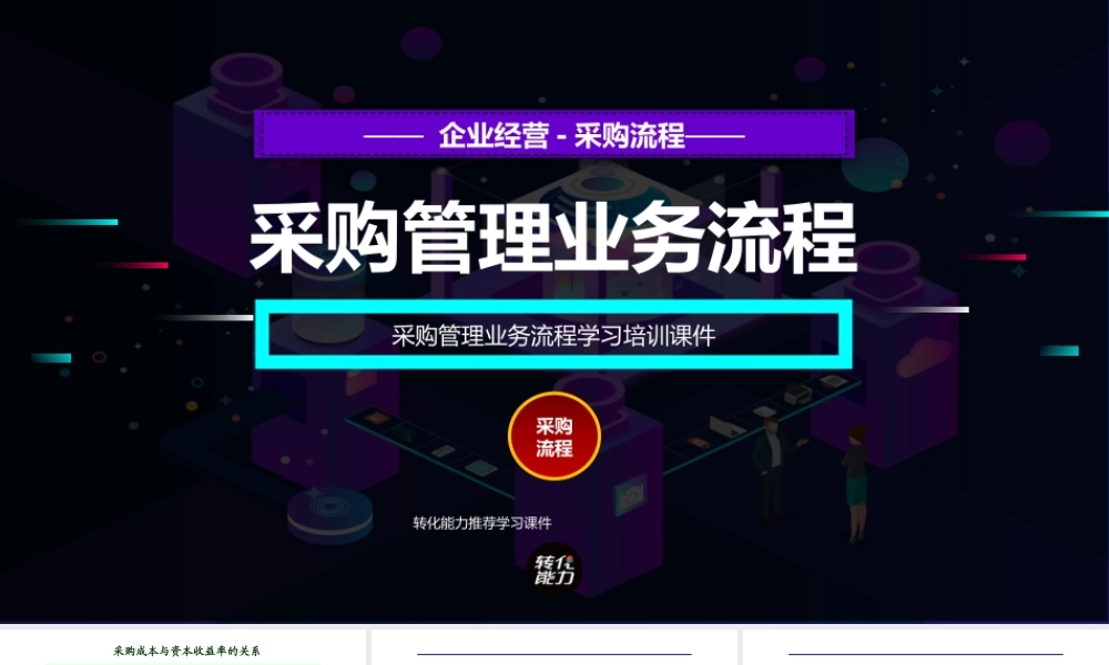 6、采购管理业务流程培训课件.pptx