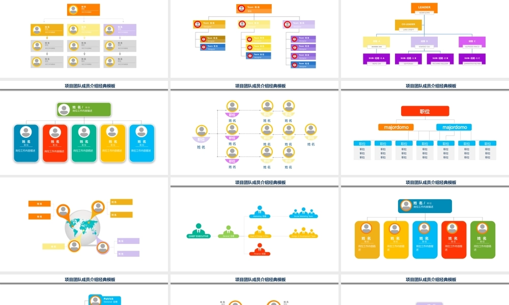 35款-组织架构图（可编辑）.pptx