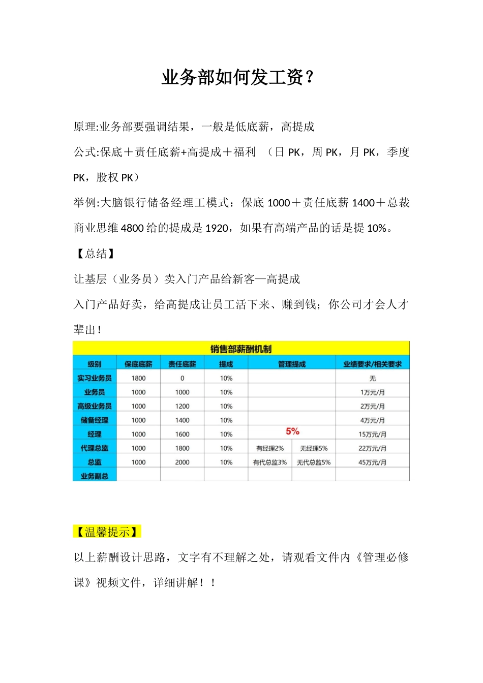 （方法）6、业务部如何发工资.docx_第1页