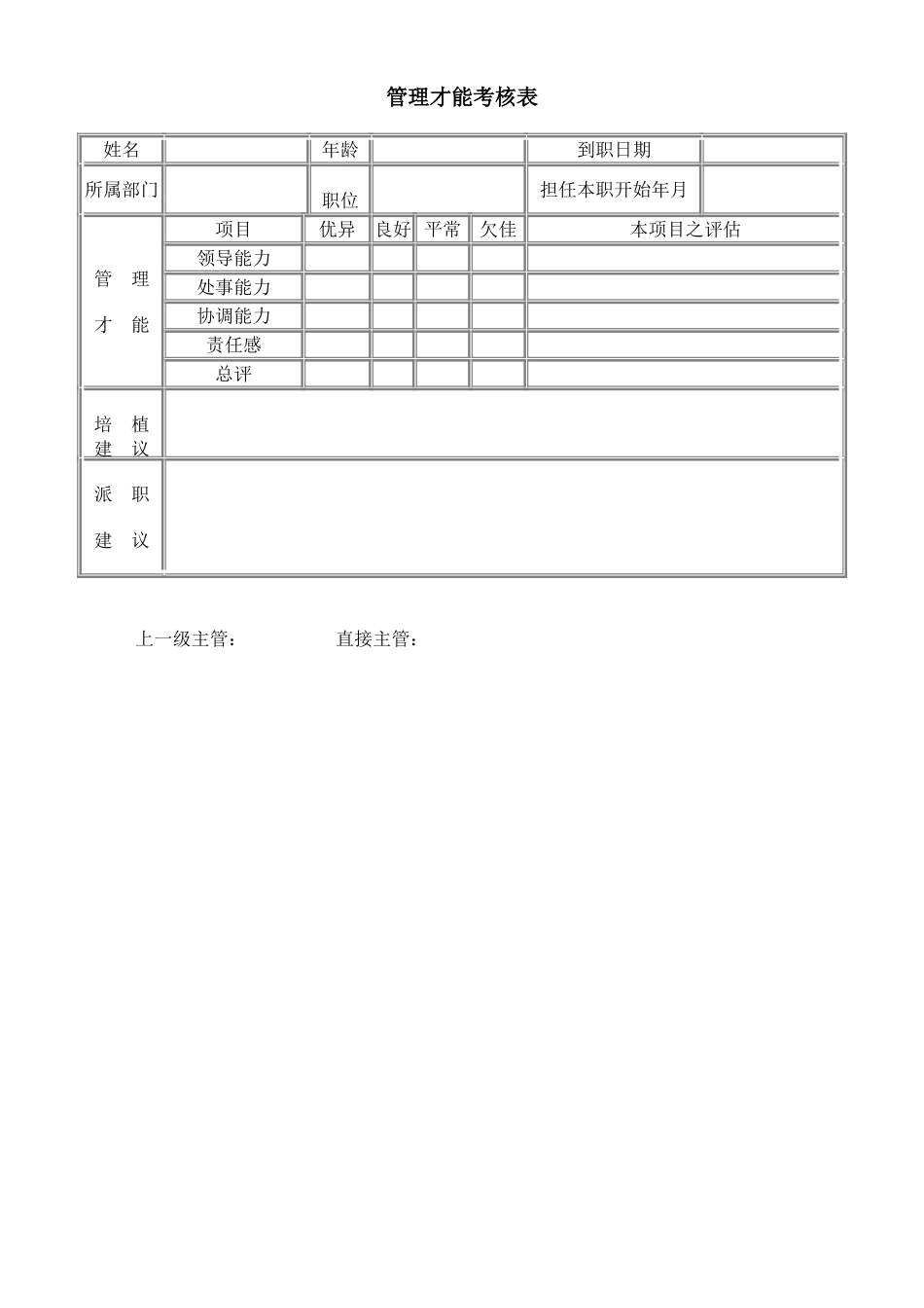 管理才能考核表.doc_第1页