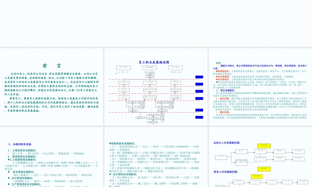 （方法）生涯规划—3、员工晋升通道及晋升办法.ppt