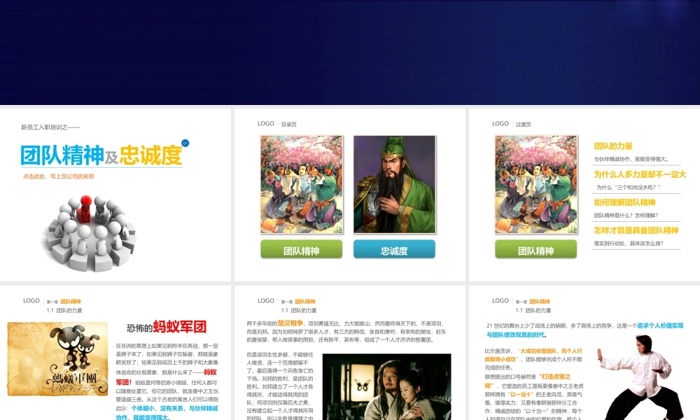 团队精神及忠诚度培训PPT课件-54页.pptx
