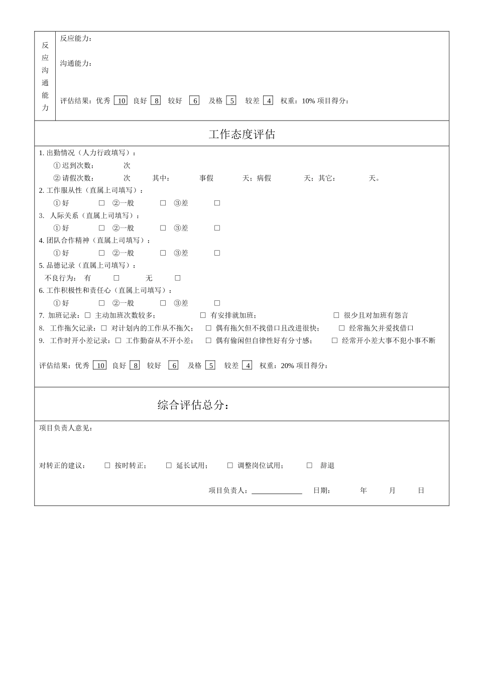 新员工试用期评估报告书.docx_第2页