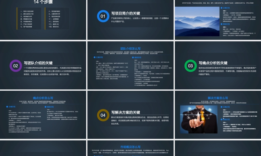 15、如何做一份投资人想要的商业计划书指导PPT文件.pptx