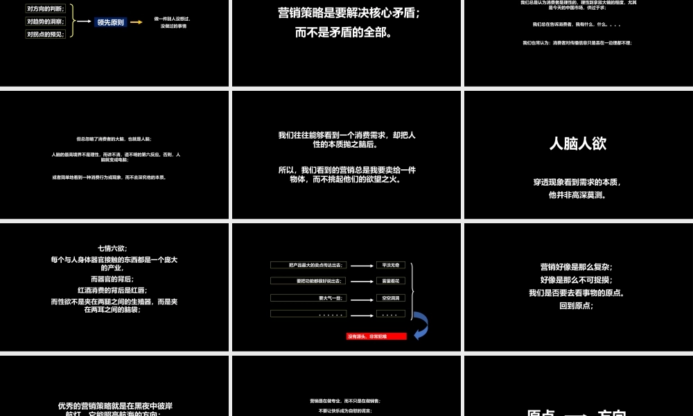 营销深度学习课件营销不等于销售回归营销原点培训课件-29页.pptx