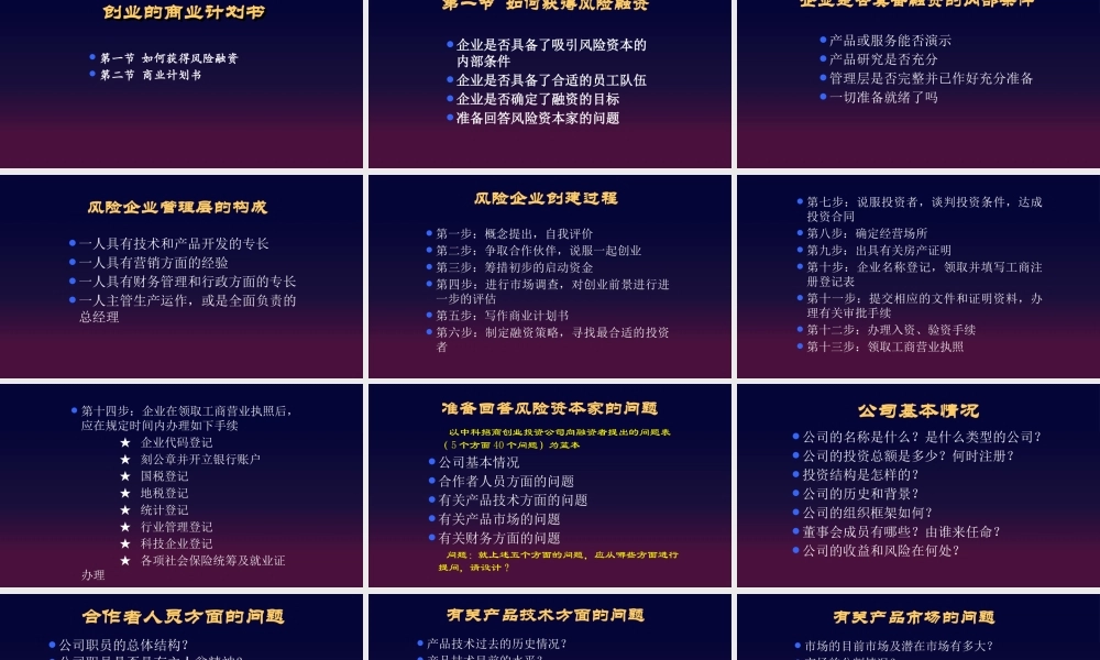 3、创业的商业计划书.pptx