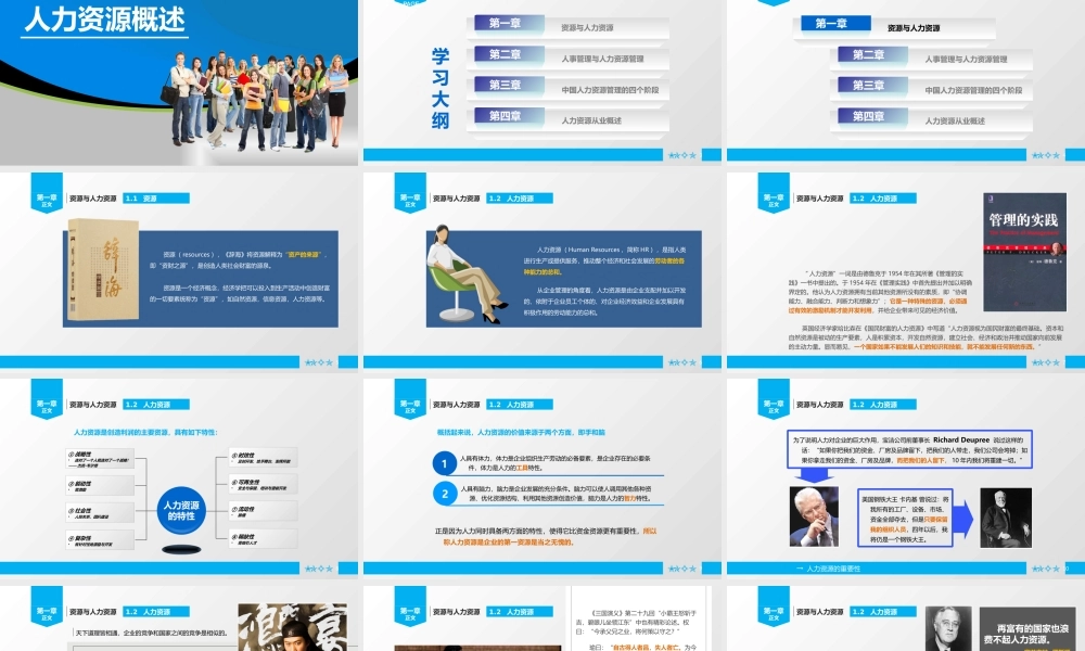 人力资源概述培训课件-60页.pptx