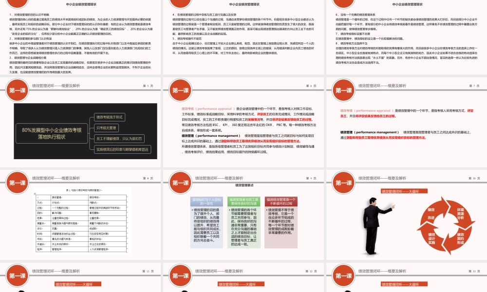 （方法）01第一节课：绩效管理闭环概要及解析.ppt