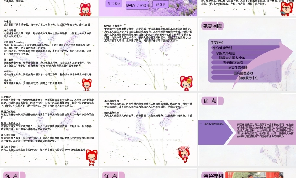阿里巴巴员工福利案例分析.ppt