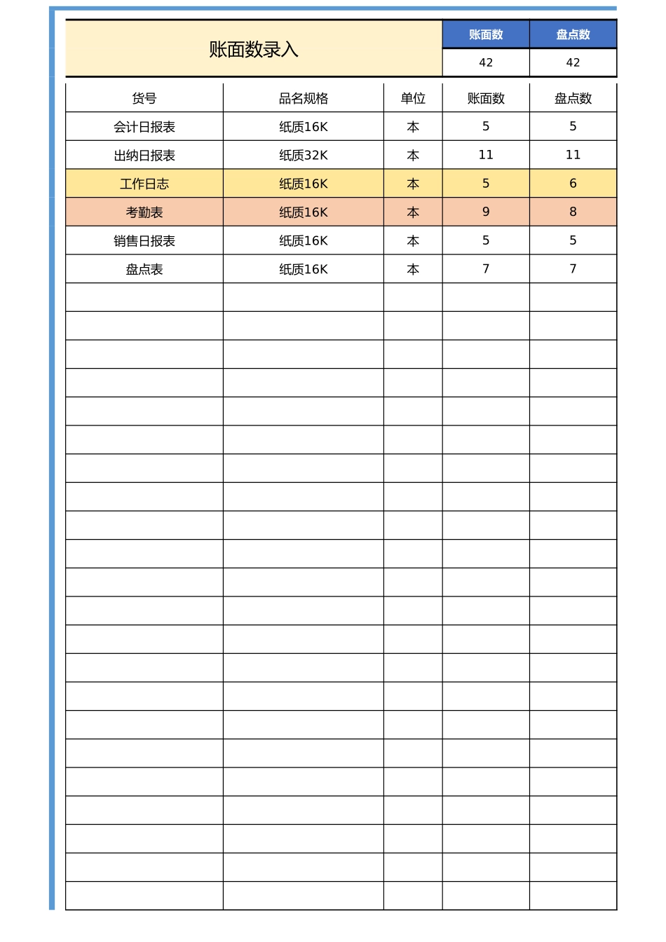 盘点录入.xlsx_第1页