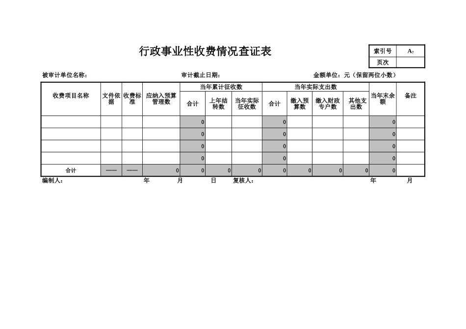 收支审计.xls_第1页