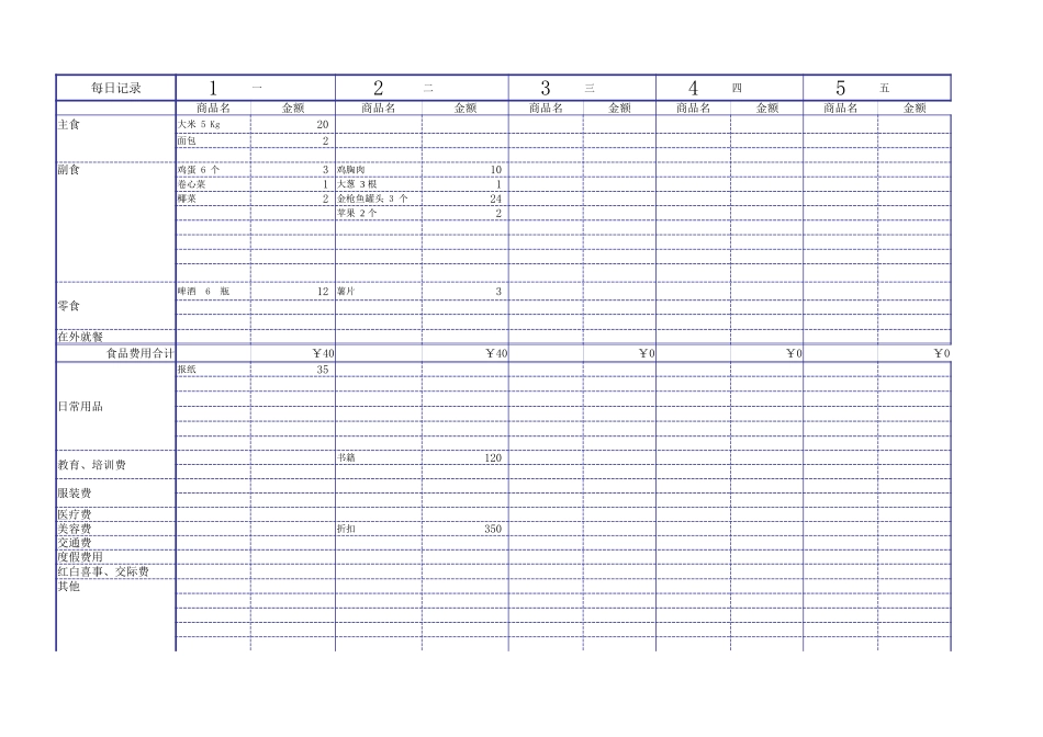 家庭帐本 (2).xlsx_第2页
