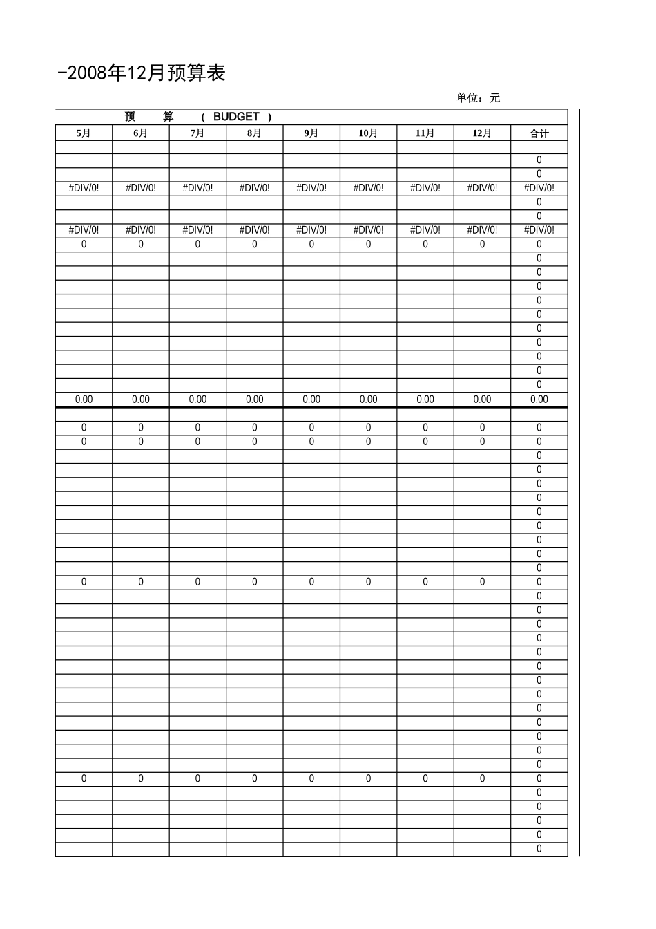物业管理费预算表.xls_第3页