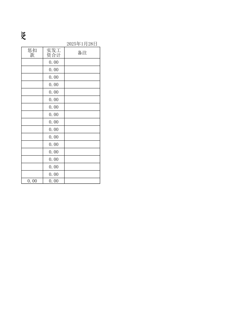企业公司的绝妙工资条.xls_第2页