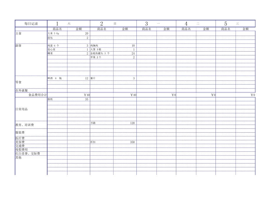 家庭帐本.xlsx_第2页