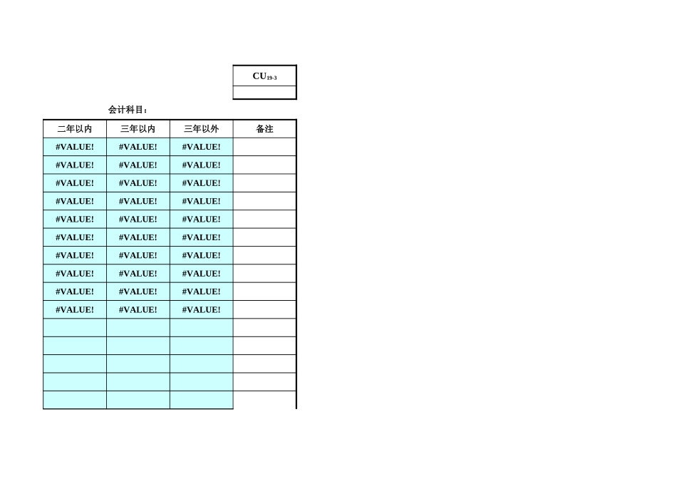 审计工具往来分析.xls_第3页