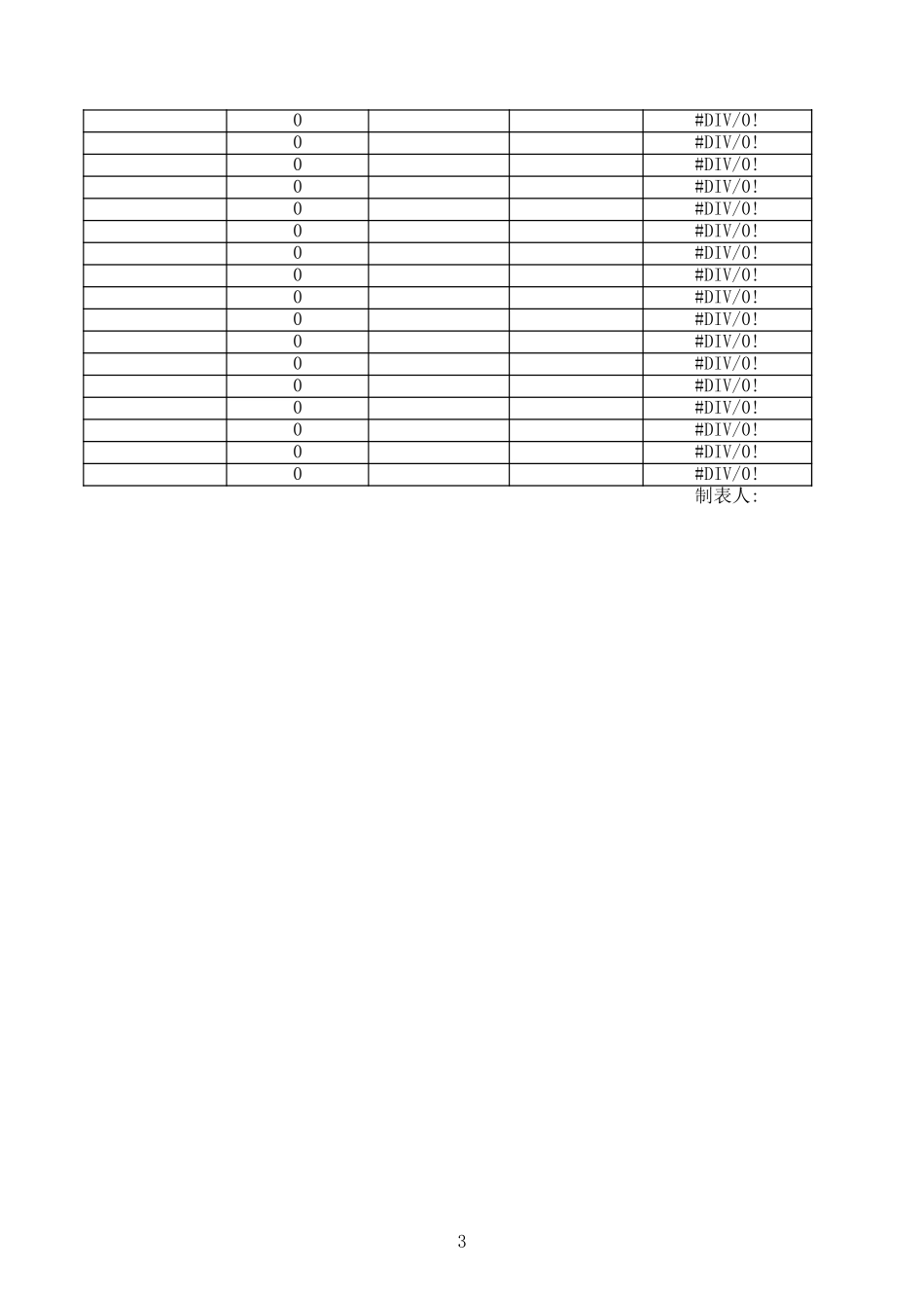 旅行社预订上、下午统计分析表 (2).xls_第3页