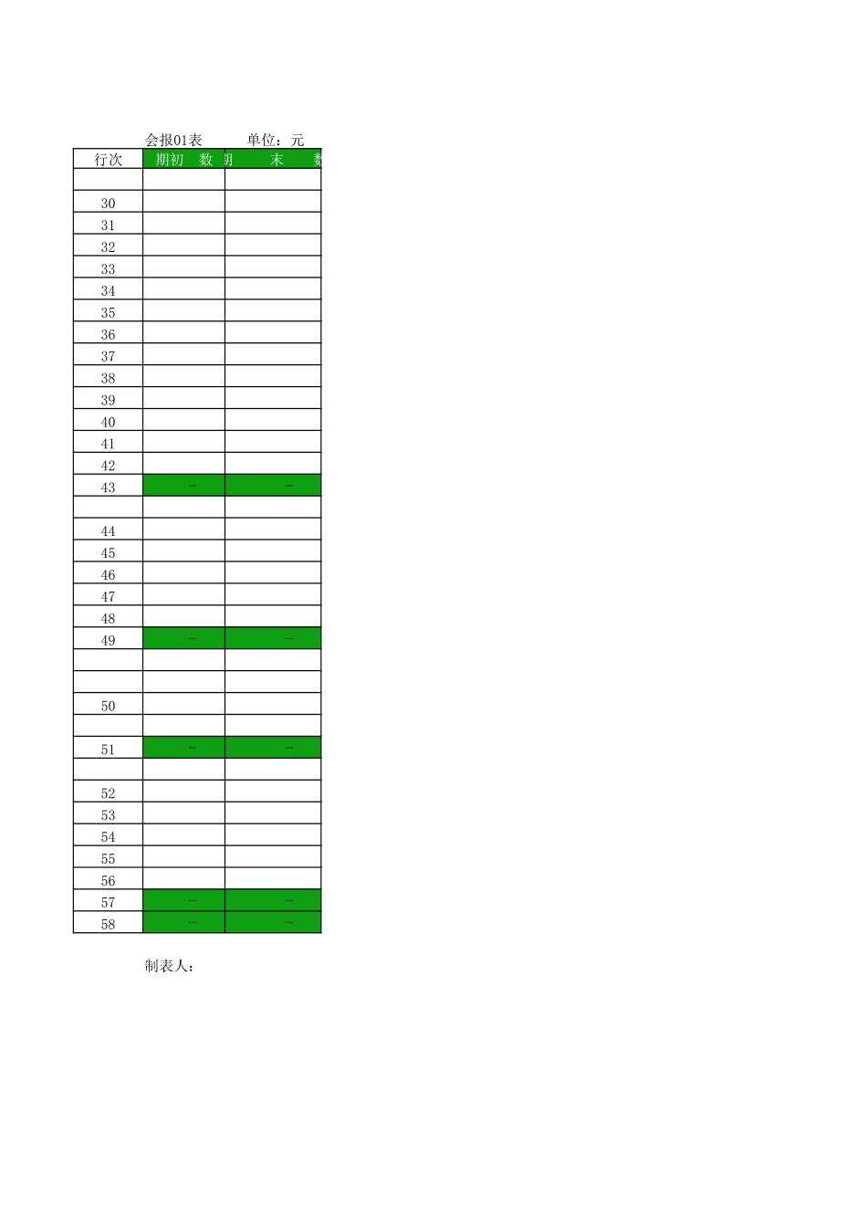 期间费用明细表.xlsx_第2页