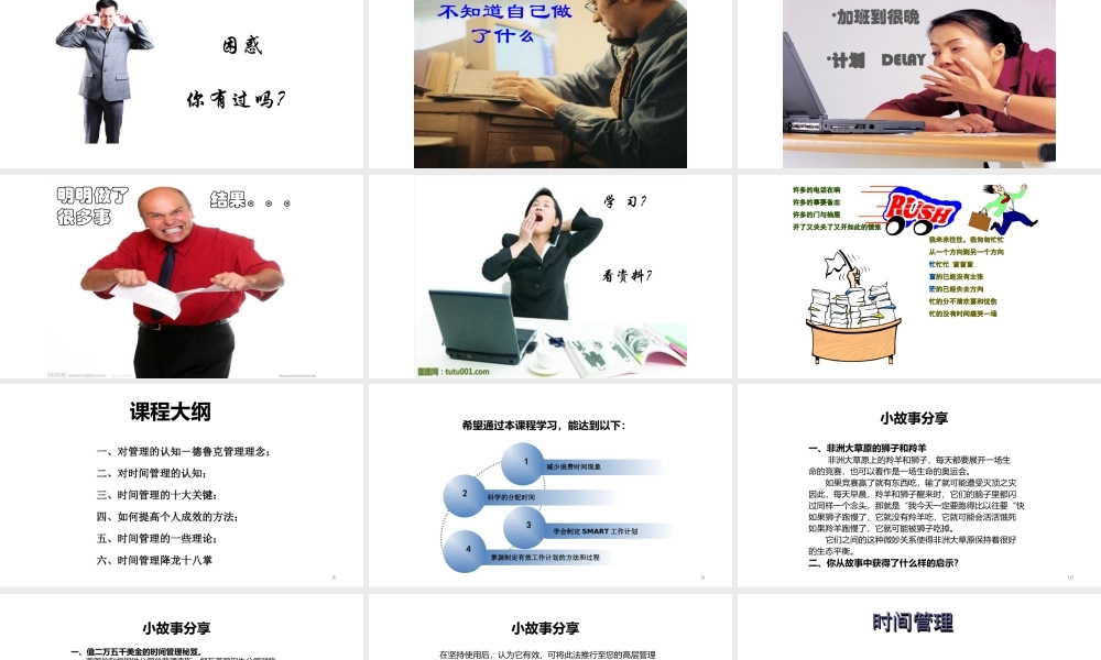 时间管理培训课件-122页.ppt