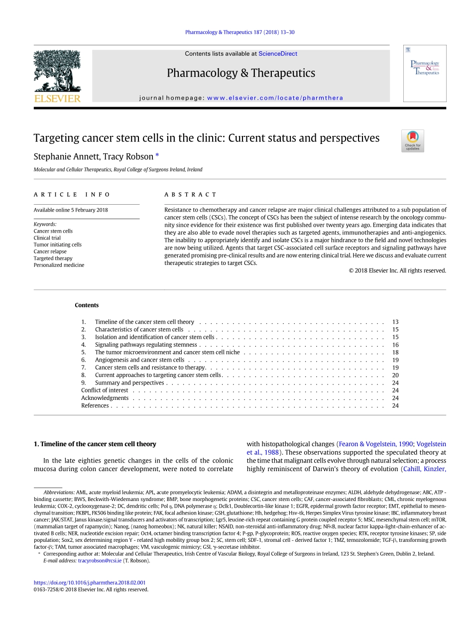 Annett-2018-Targeting cancer stem cells in the.pdf_第1页