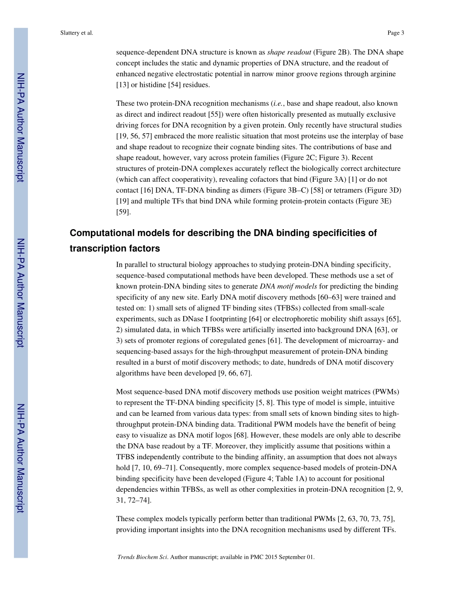 Absence of a simple code-how transcription factors read the genome.pdf_第3页