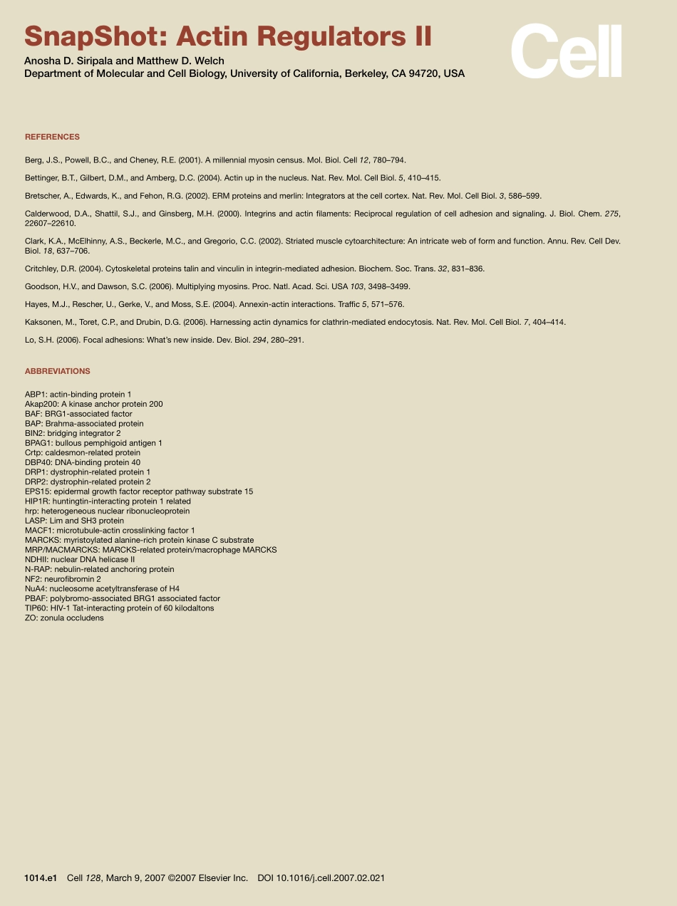 Actin Regulators II.PDF_第2页