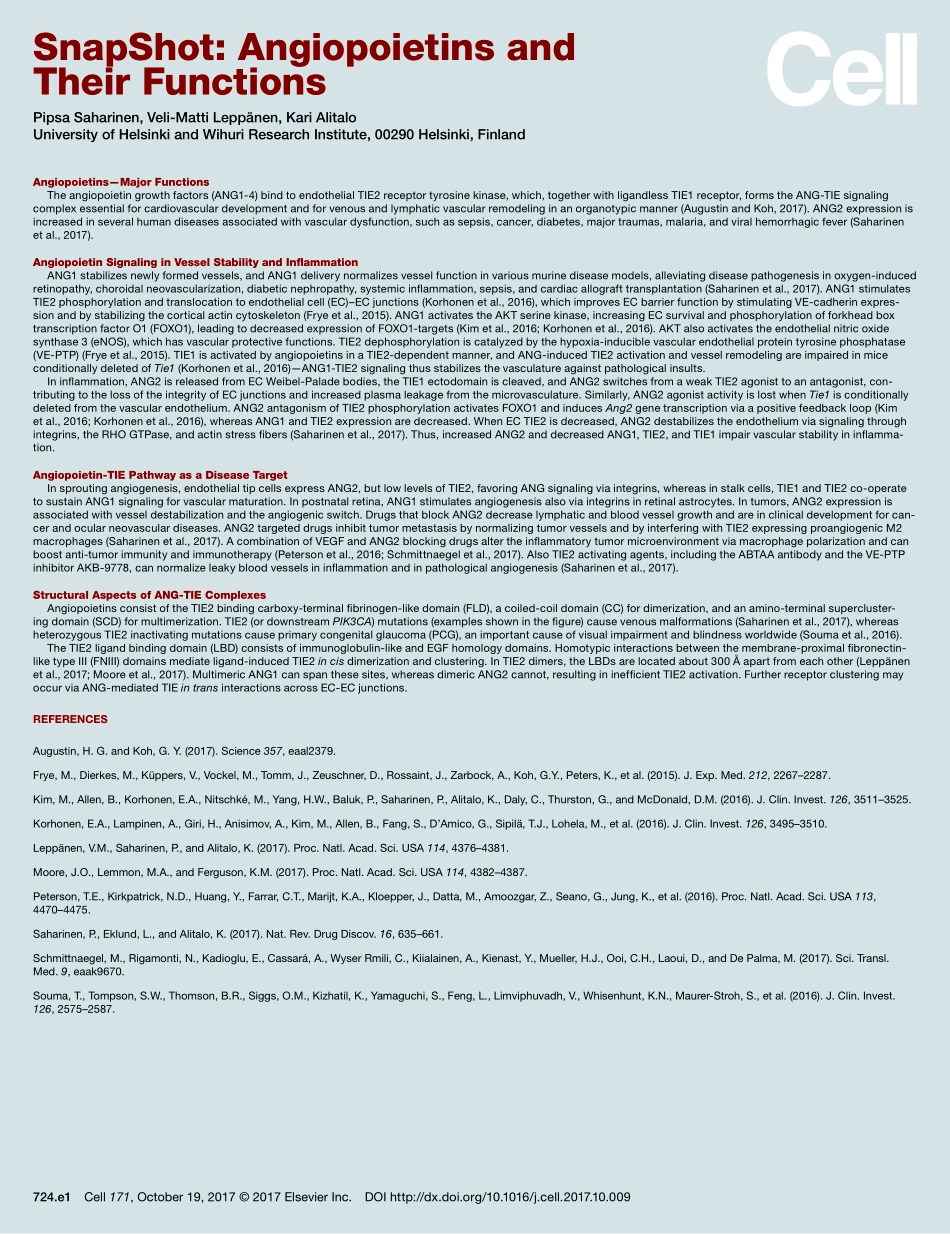 Angiopoietins and Their Functions.pdf_第2页