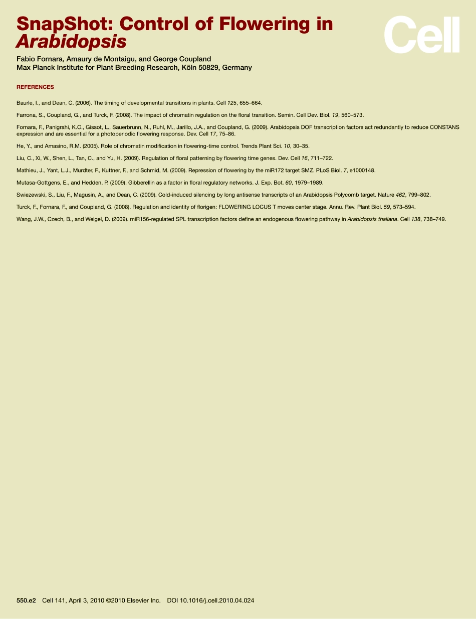 Control of Flowering in Arabidopsis.PDF_第3页
