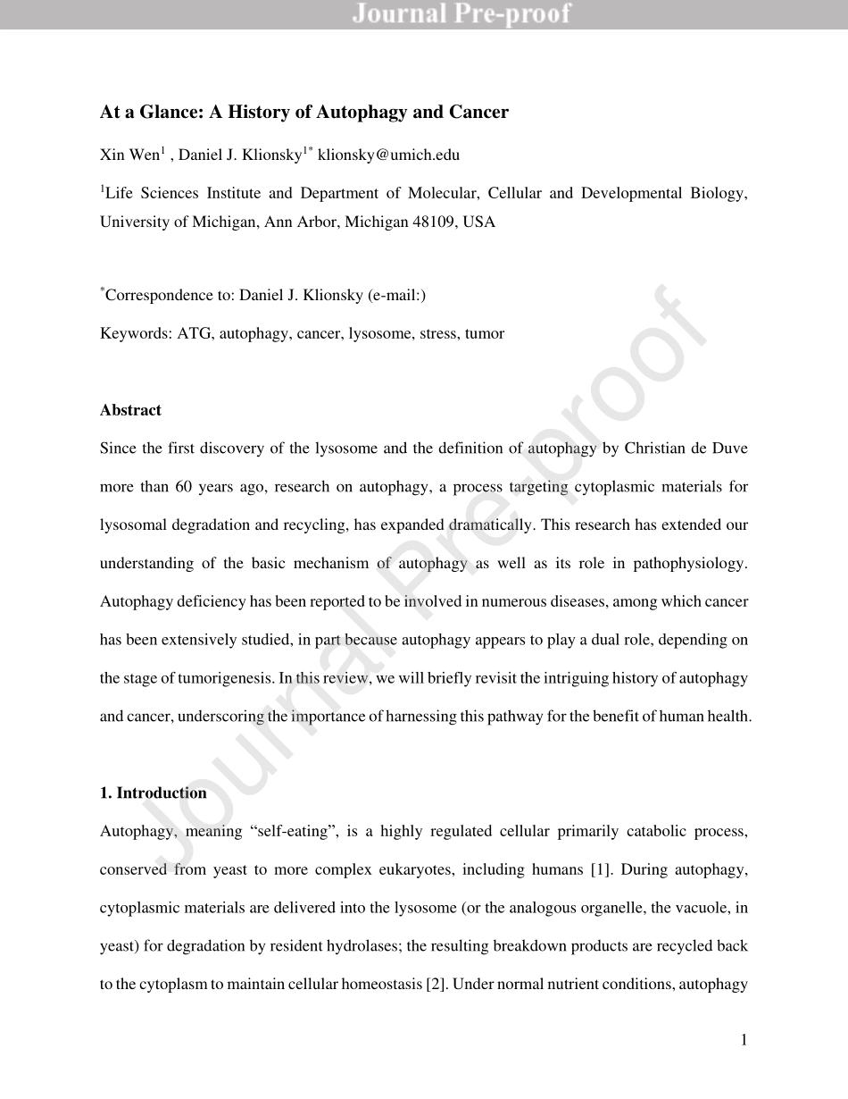 At a Glance A History of Autophagy and Cancer.pdf_第2页