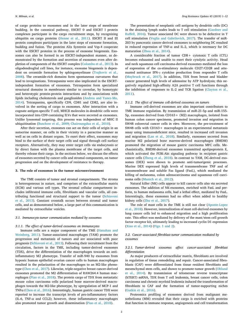 Exosomes and their role in tumorigenesis and a.pdf_第2页