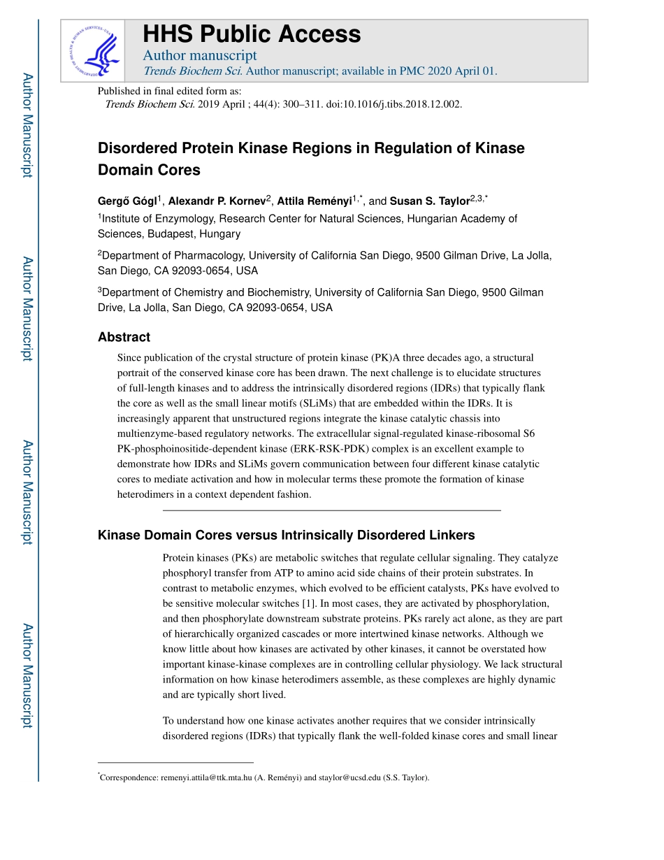Disordered Protein Kinase Regions in Regulatio.pdf_第1页