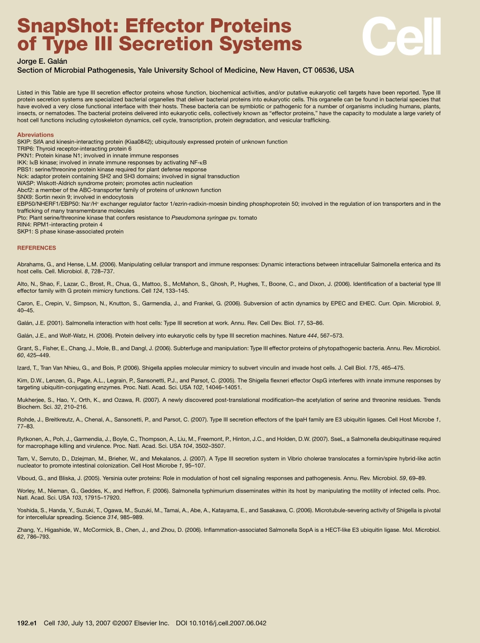 Effector Proteins of Type III Secretion Systems.PDF_第2页