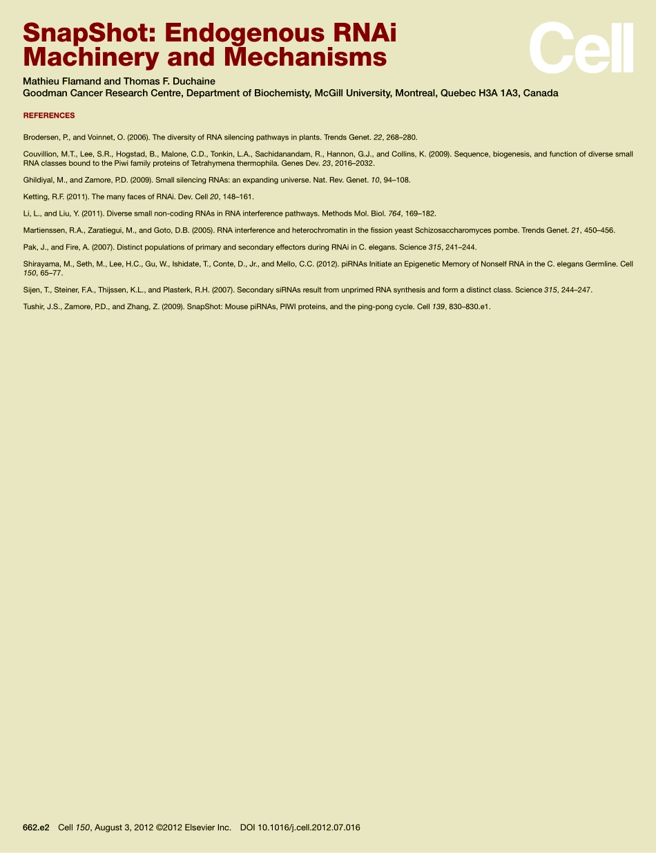 Endogenous RNAi Machinery and Mechanisms.pdf_第3页