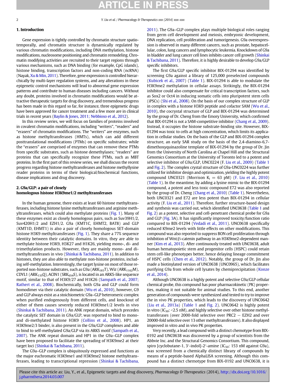 Epigenetic targets and drug discovery Part1 Hi.pdf_第2页