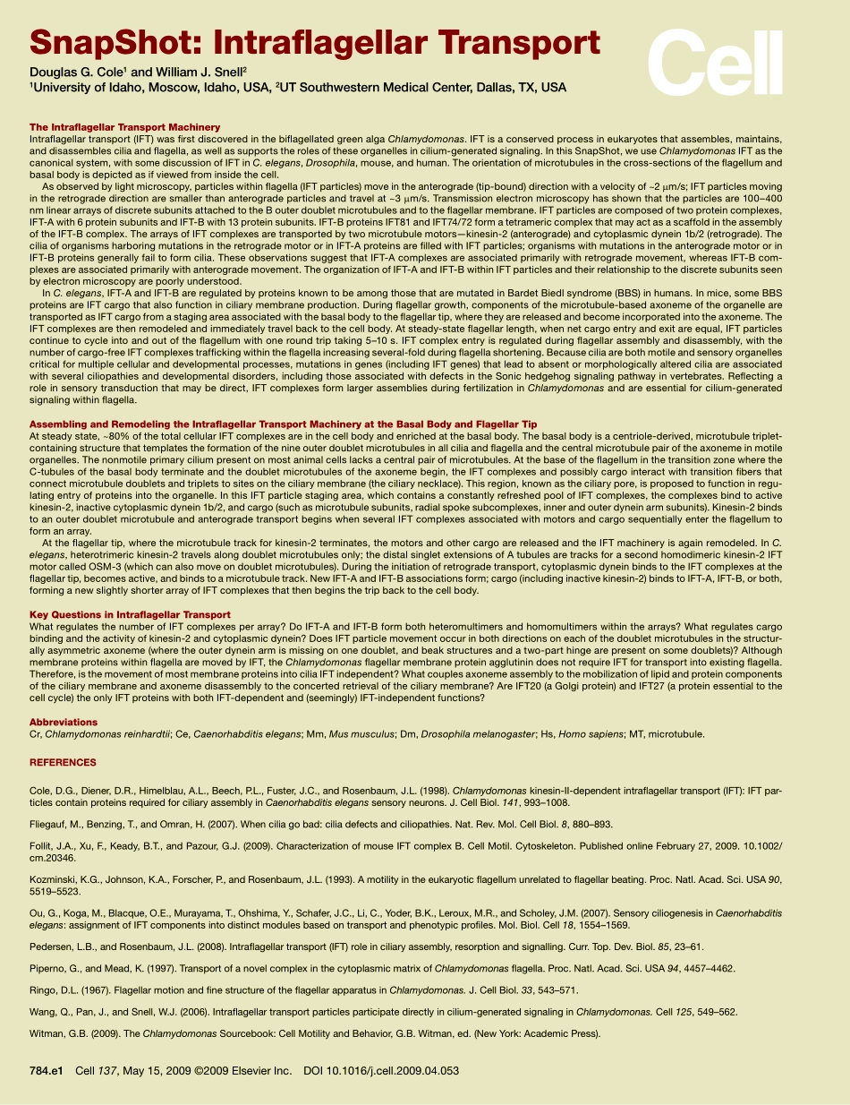 Intraf agellar Transport.PDF_第2页