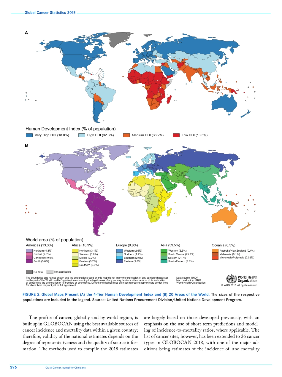 Global cancer statistics 2018-GLOBOCAN estimates of incidence and mortality worldwide for 36 cancers in 185 countries.pdf_第3页