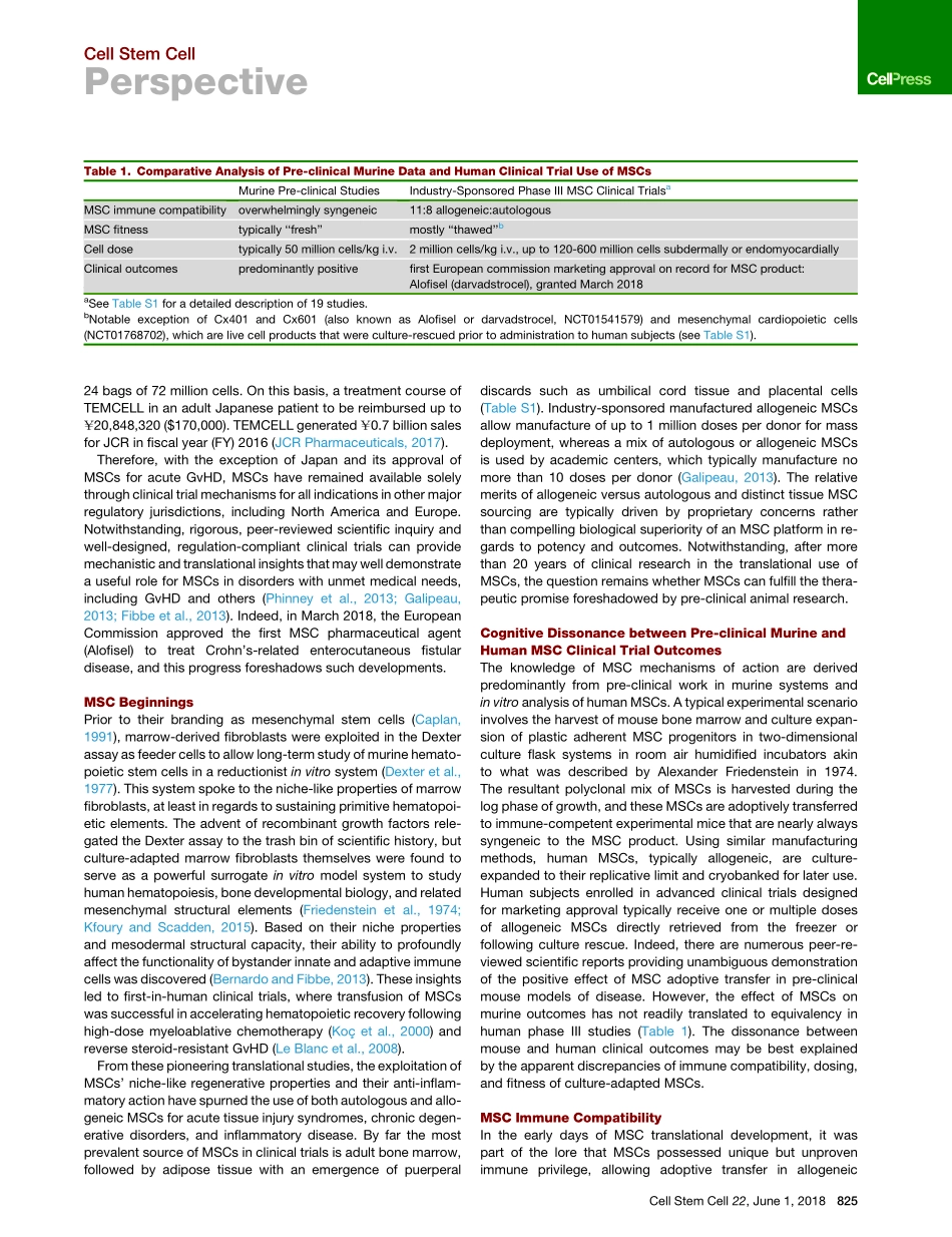 Galipeau-2018-Mesenchymal Stromal Cells_ Clini.pdf_第2页