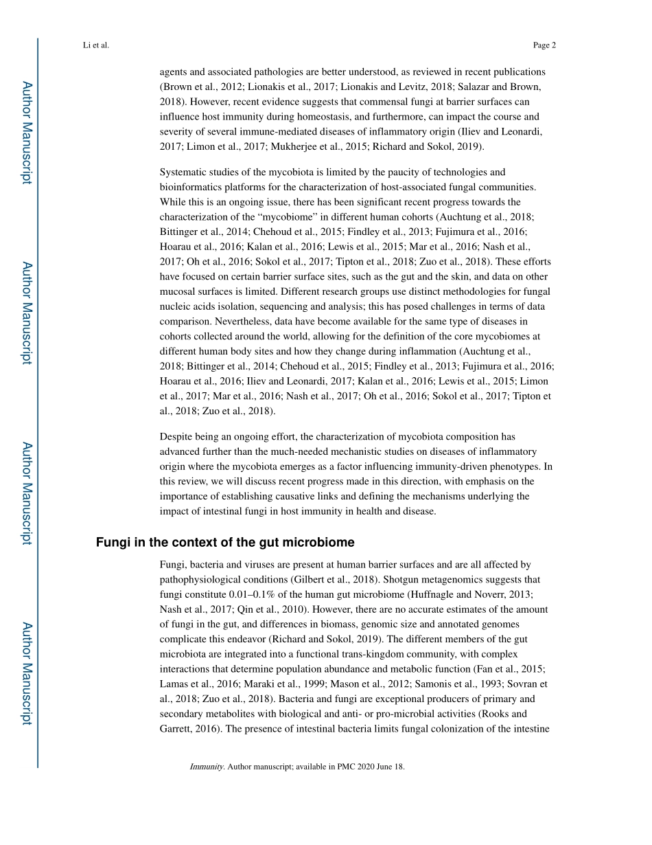 Gut mycobiota in immunity and inflammatory dis.pdf_第2页