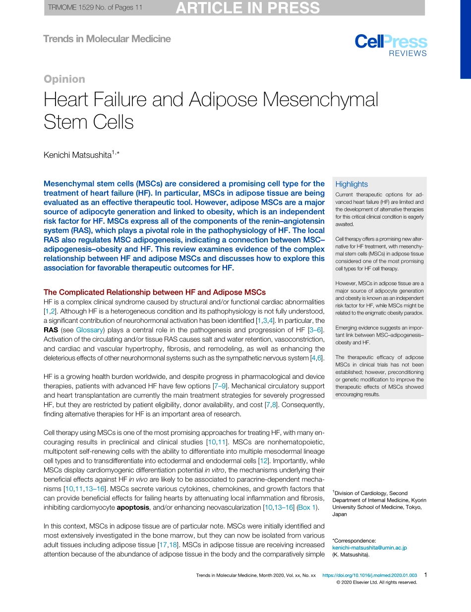 Heart Failure and Adipose Mesenchymal Stem Cel.pdf_第1页