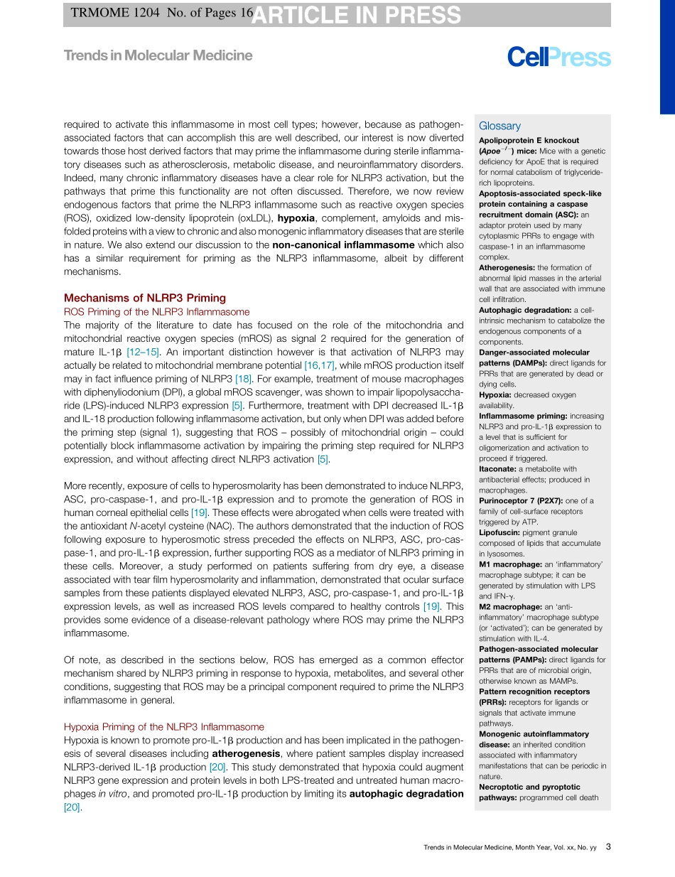 Inflammasome Priming in Sterile Inflammatory Disease.pdf_第3页