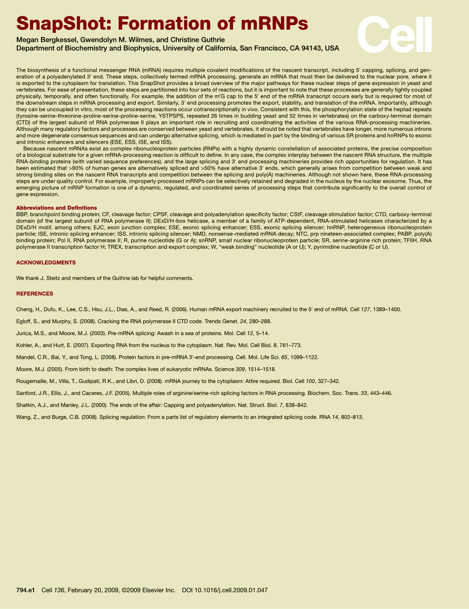 Formation of mRNPs.pdf_第2页